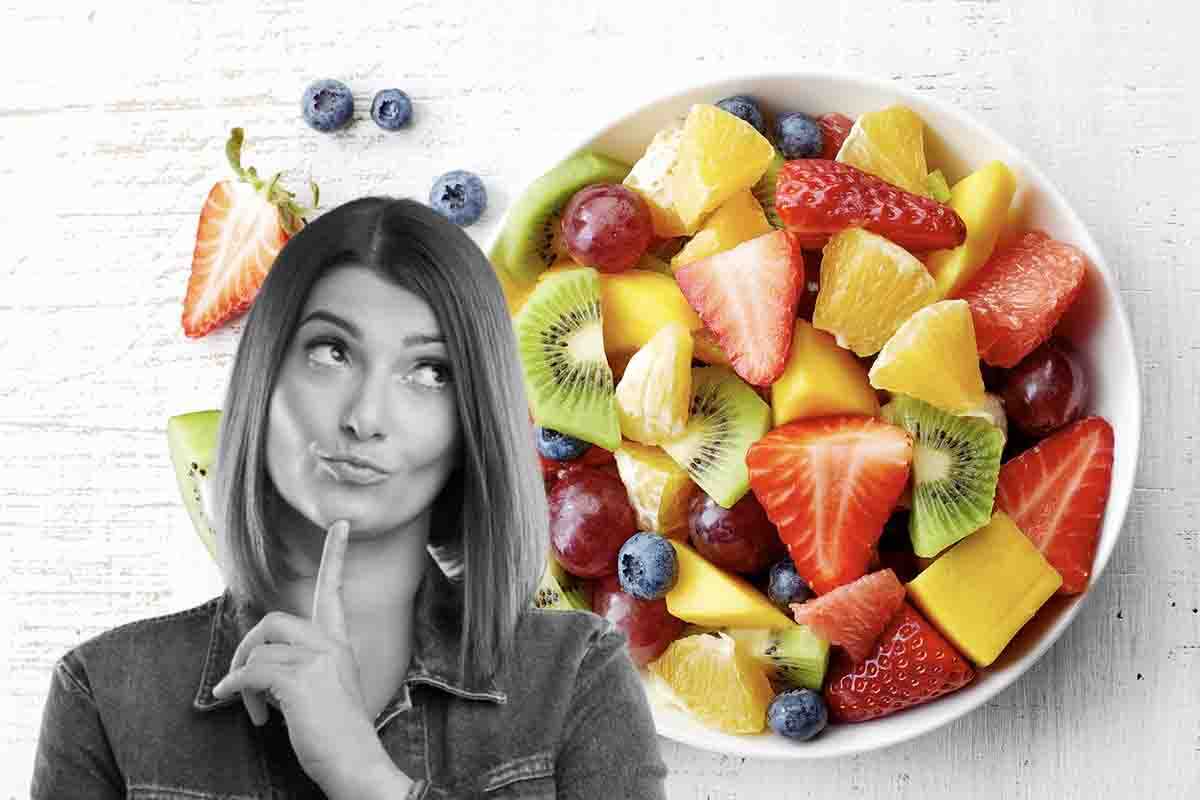 mangiare solo frutta fa ingrassare?