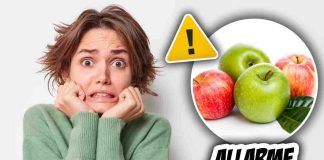 Mele, è allarme pesticidi