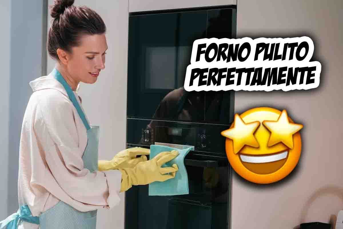 forno pulito metodo infallibile