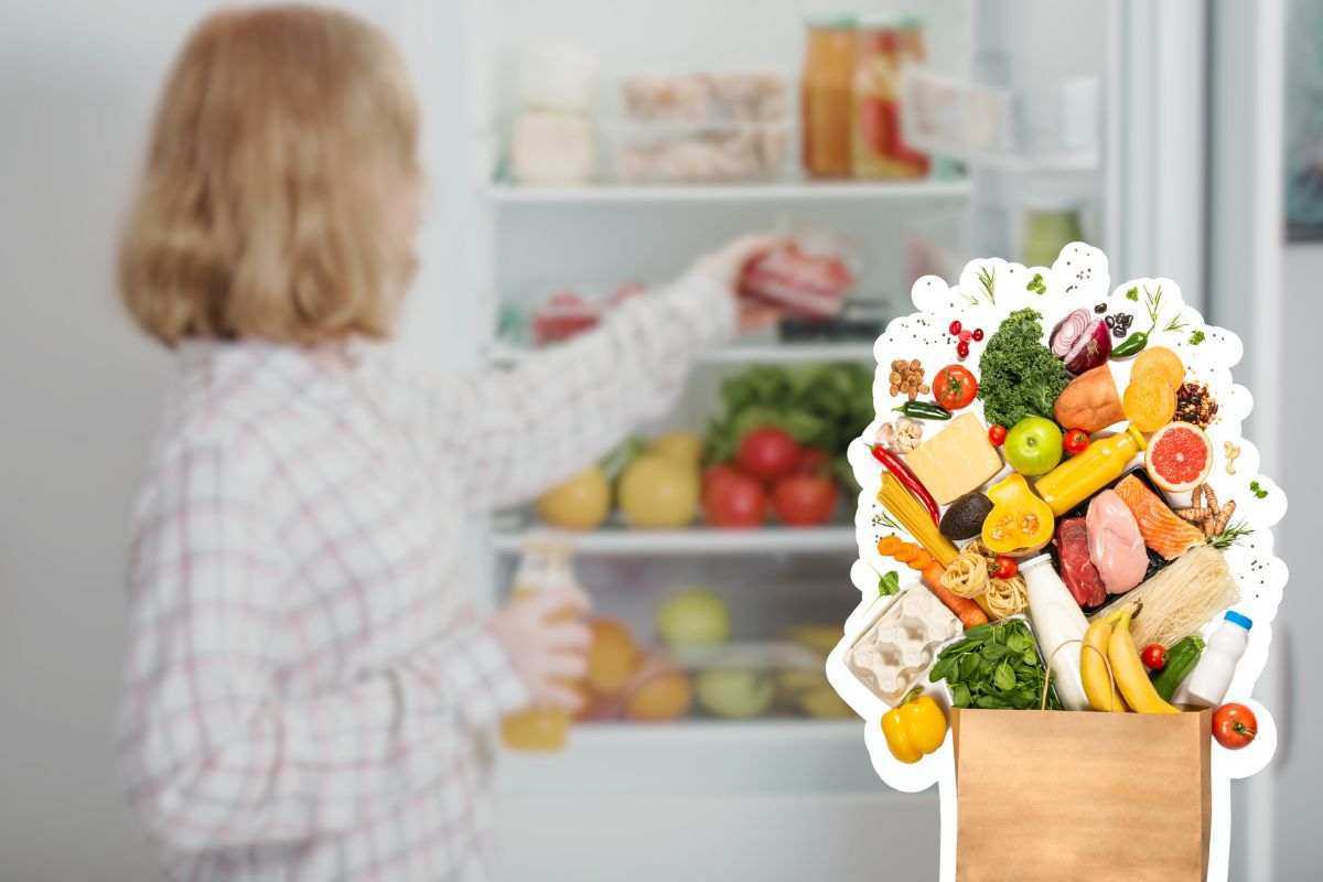conservare alimenti in frigorifero