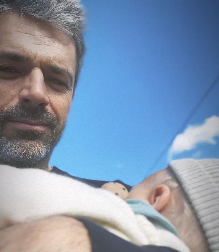 Luca Argentero sexy e padre amoroso