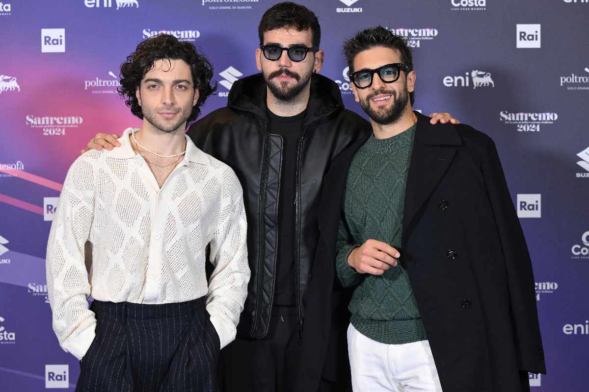 i tre ragazzi de il volo in posa 